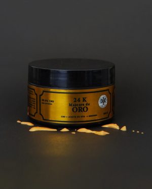 MASCARA DE ORO 24K