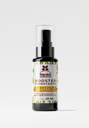 Booster hidratante de bamboo con CBD